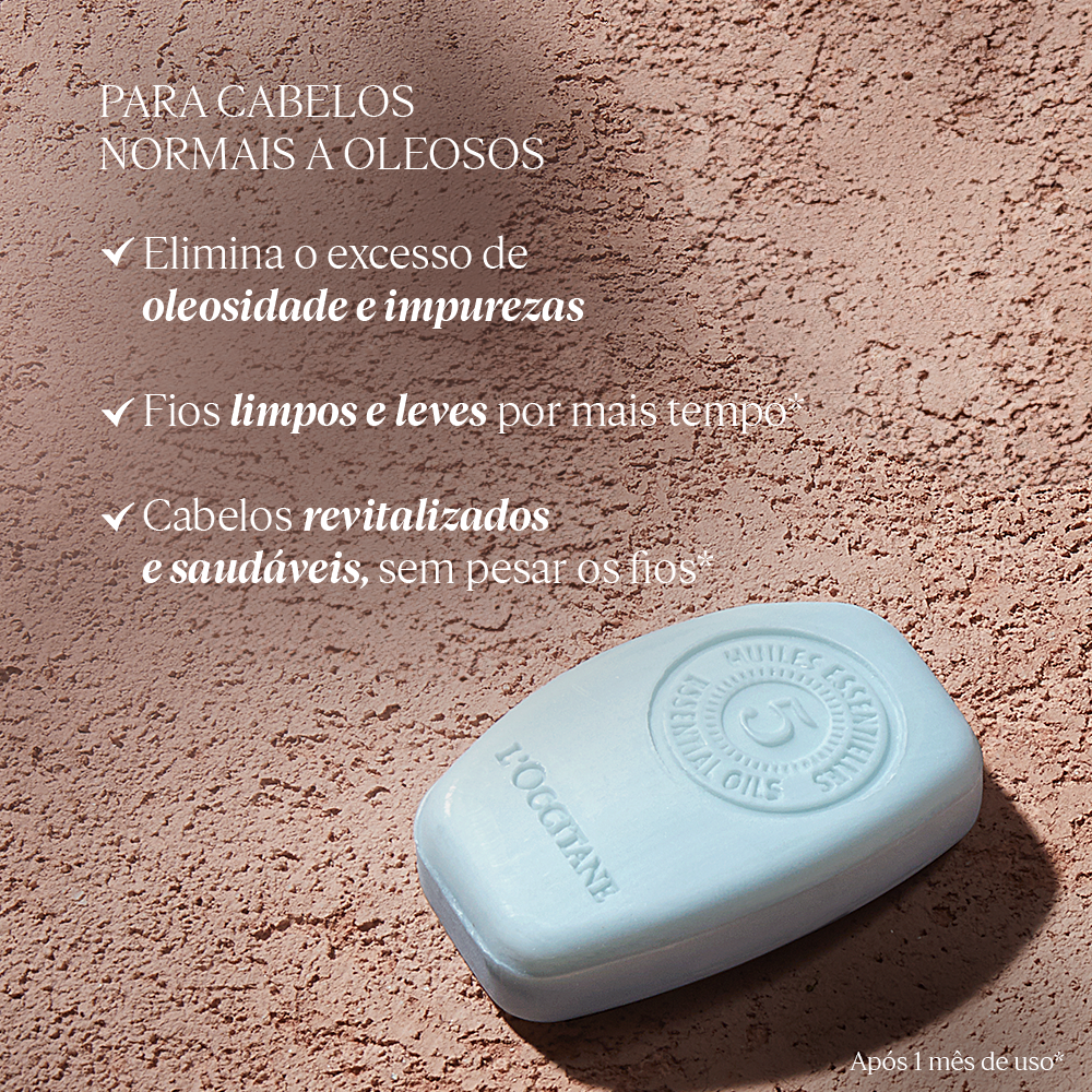 Shampoo em barra Purificante Aromacologia Refrescante 60g, , large image number 2